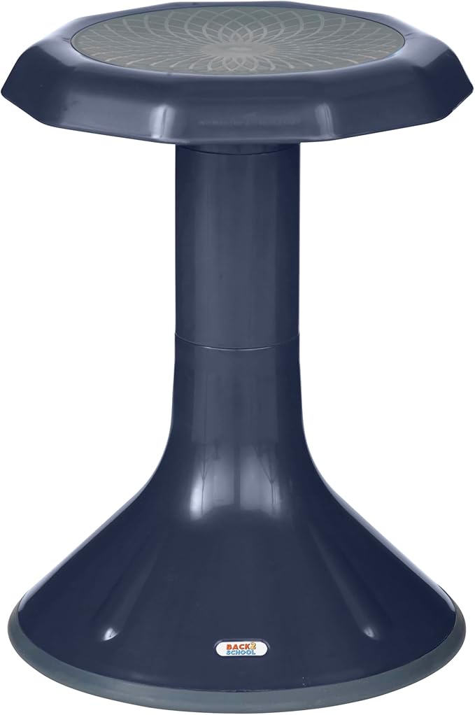 Wobble Stool, 18", Flexible Seating, Navy