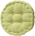 Round Soft Chair Cushions Home Floor Pillow Indoor Corduroy Chair Pads Office Seat Cushion, 17" D.