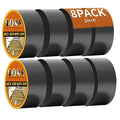 JOAPRIL 8 Pack Joist Tape for Decking 2''×50', Weather-Resistant,Waterproof Seal Antiseptic Butyl Tape,Self-Adhesive Flashing Joist Tape for Wood Decks Beams Roof
