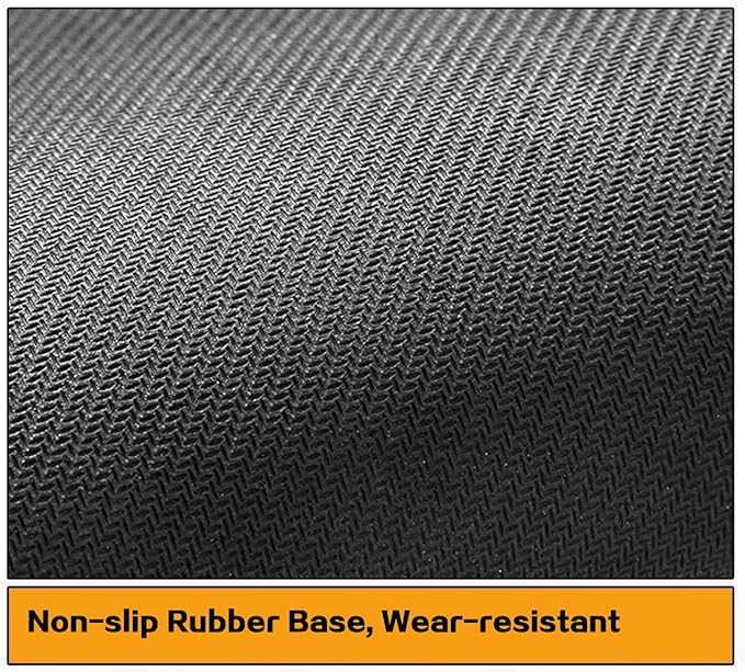 Artistic Fabric Car Floor Mats-Non-Slip Rubber Backing,Asian Palace,Front (26.8x17.3in) & Rear (13x17.3in) Set-Water Absorbing, Durable Automotive Floor Liners with Stylish Patterns