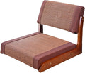ELEFOCUS Tatami Zaisu Meditation,Tatami Floor Chair,Meditation Chair with Back Support,Adjustable Floors Seating with Back Support(Brown)