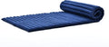 Leewadee - Foldable Floor Mattress - Japanese Roll Up Futon -Trifold Tatami Mat- Guest Floor Bed - Camping Mattress - Thai Massage Mat, Kapok Filled, 75 x 28 inches, Blue