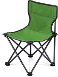 Kids Camping Chair, Kids Folding Chair for Outdoor, Lightweight Backpacking Chair, Armless Foldable Lawn Chair for Outdoor Camping Hiking Beach Sports and Picnic, Green, with Carry Bag