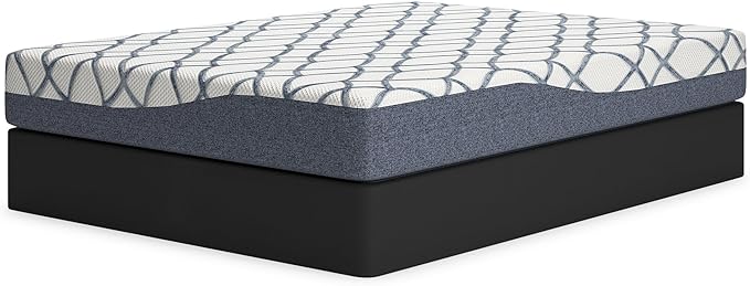 Signature Design by Ashley 10 Inch Chime Elite 2.0 Firm Green Tea Memory Foam Mattress for Cool Sleep and Pressure Relief, Twin, Fiberglass Free, Mattress In A Box