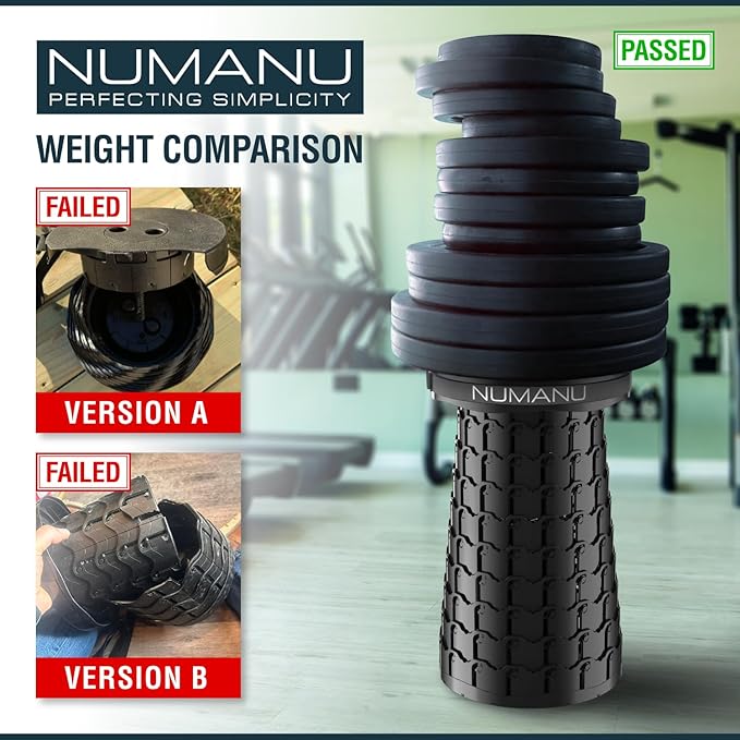 NUMANU 2025 Upgraded XXL Collapsible Stool & 3IN1 Cushioned Carry Bag, 2.7"-19.7" Height Adjustable, Max 1,000lbs Portable Retractable Telescoping Seat, Foldable Camping Stool for Adults (XXL Round)