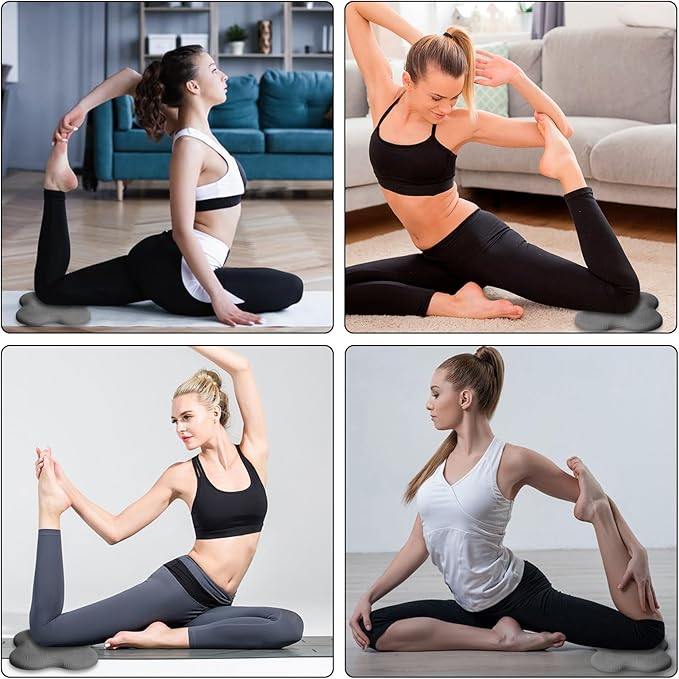 Yflingjie 2 packs Yoga Knee Pad Cushion Extra Thick for Knees Elbows Wrist Hands Head Foam Pilates Kneeling pad Yoga Knee Cushion Thick Exercise Pads for Knees Elbows Wrist Hands Head Foam Pilates Kneeling pad，Support Foam Pads for Women and Men