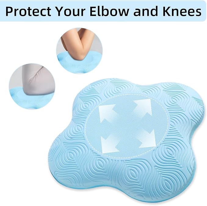 Yflingjie 2 packs Yoga Knee Pad Cushion Extra Thick for Knees Elbows Wrist Hands Head Foam Pilates Kneeling pad Yoga Knee Cushion Thick Exercise Pads for Knees Elbows Wrist Hands Head Foam Pilates Kneeling pad，Support Foam Pads for Women and Men