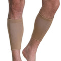 NeoTech Care Calf Compression Sleeve for Calves Support or Shin Splint (Beige Color, Size L, 1 Pair)