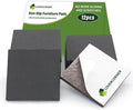 COVERCORNER Non Slip Furniture Pads 12 PCS 3'' Square - Anti Slip Furniture Pads - Self Adhesive Rubber Feet Furniture Feet - Chair Leg Floor Protectors - Keep Furniture in Place