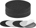 20-Pack Lamp Base Felt, 6 Inch Dia. 2mm Thick Self Adhesive Round Fabric Felt Pads for Lamp/Furniture/DIY, Non-Slip Fiber Backed Patch Circles with Adhesive Backing [Black]