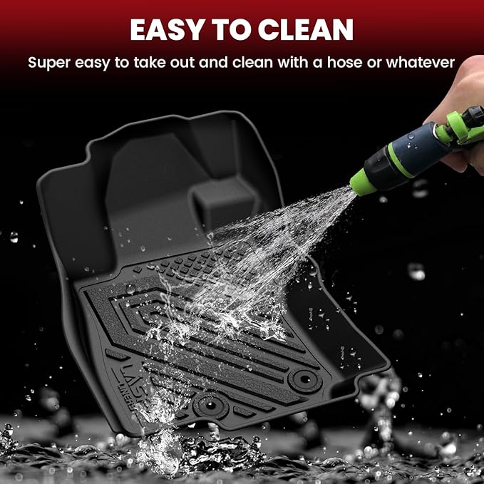 LASFIT Floor Mats for Subaru Forester 2026 2025 (Not Fit Hybrid & 2025 Wilderness), All Weather TPE Custom Fit Floor Liners for Subaru Forester 2025-2026 Base/Premium/Sport/Limited/Touring Car Mats