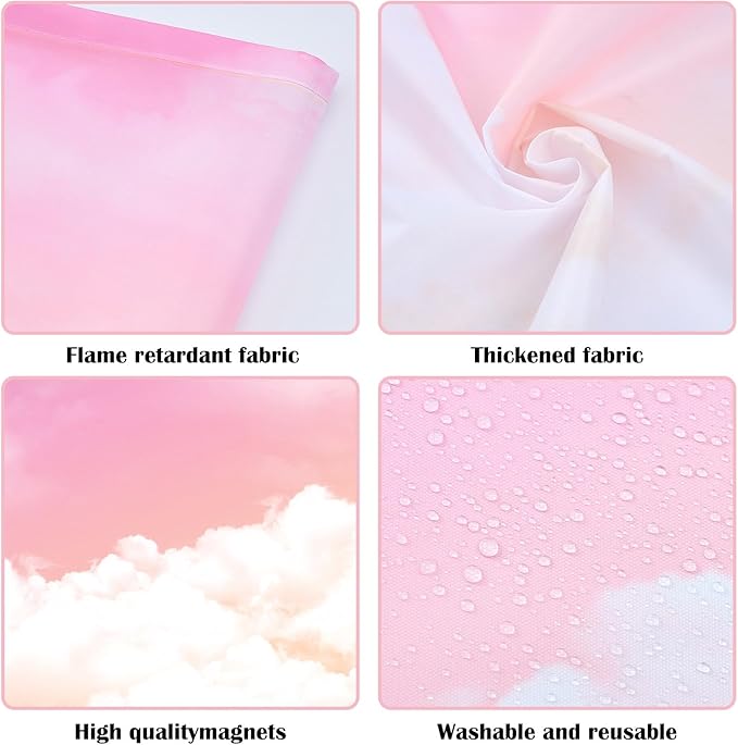 8 Pcs Fluorescent Light Covers - 4 x 2 Feet Covers for Ceiling Lights, Magnetic Light Filters for Classroom, Office, Hospitals, Home