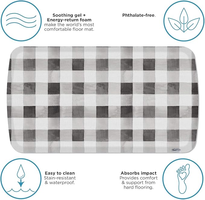 GelPro Premium Gel + Foam 3/4" Thick Anti-Fatigue Floor Mat 20" x 36"