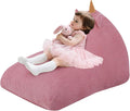 COMAX Bean Bag Chairs for Kids, Unicorn Kid Beanbag Chair with Filler, Toddler Lounge Bean Chair Corduroy, Lazy Floor Lounger for Girls and Boys Stuffed, Pink
