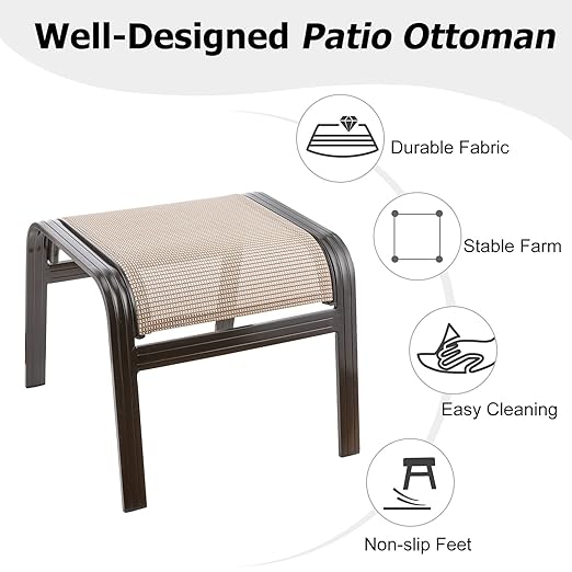 San Diego Ottoman Set of 2
