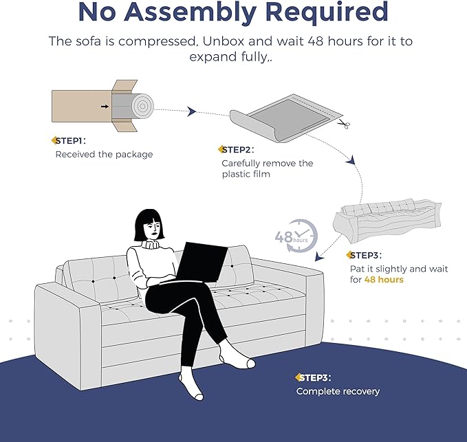 MAXYOYO Convertible Sofa Bed, Pull Out 3 Seater Sleeper Sofa, 2 in 1 Folding Couch Bed, Fold Out Floor Couch with Pillows for Living Room Bedroom Lounge, Dark Grey
