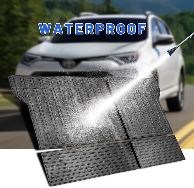 Compatible for 2013-2018 Toyota RAV4 Backrest Mats Rear seat Protectors Seat Back Cover for 2013 2014 2015 2016 2017 2018 Toyota RAV4 Accessories