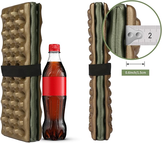FOCHIER F Stadium Seat Pad, Camping Foam Pad, Foldable Z Stadium Seat Cushion Insulated Sitting Pad for Camping Backpacking Stadium Outdoor Picnic, Hiking, Mountaineering,Bleachers