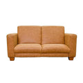 Children's Factory As We Grow Modern Kids Sofa - Flexible Classroom Seating for Elementary Education, Adjustable Educational Furniture for Daycare and Preschool, Faux Distressed Leather Brown