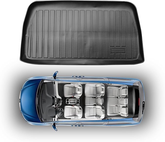 Compatible for 2012-2017 Honda Odyssey Cargo Liner Cargo Mat Trunk Liner Trunk Mat for 2017-2012 Honda Odyssey Accessories (Fit for 7 or 8 Seater Model)