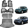 Compatible for 2013-2016 Mazda CX5 Floor Mats Full Set CX-5 All Weather Floor Mats for 2013-2016 CX5 Accessories