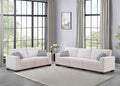 Legend Vansen Oversized Modular Sectional Sofa,5 Seat U Shaped Couch with Ottoman,Corduroy Sofa with Deep Seat,Convertible Large Sectional Couches for Living Room (Cream, 2+3)