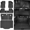 Naibeve Floor Mats for Chevy Trax 2014-2023-All Weather for Chevrolet Trax Floor Mats & Cargo Mat & Backrest Mats Waterproof Interior Accessories