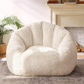 HUGHEAVEN Giant Bean Bag Chair, Oversized Bean Bag Chairs for Adults and Kids,Bean Bag Chairs for Teens,Comfy Fluffy Bean Bag Chair with Armrests,Bean Bag Sofa Lounge Floor Sofa for Gaming, Reading
