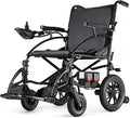 Zurcheel SLF30 Electric Wheelchairs for Adults, Foldable Durable Motorized Wheelchair with 19 Inch Seat and Supports Up to 300 lbs Airline Approved(36 Lbs, Grey)