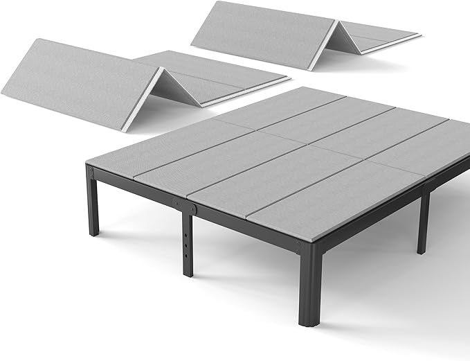 VTWAZAST Bunkie Board Full Size, Bed Support Under Mattress, Low Profile Bed Board, Light and Thin, Breathable, Noise Minimizing, Moisture Resistant Bunkie Boards