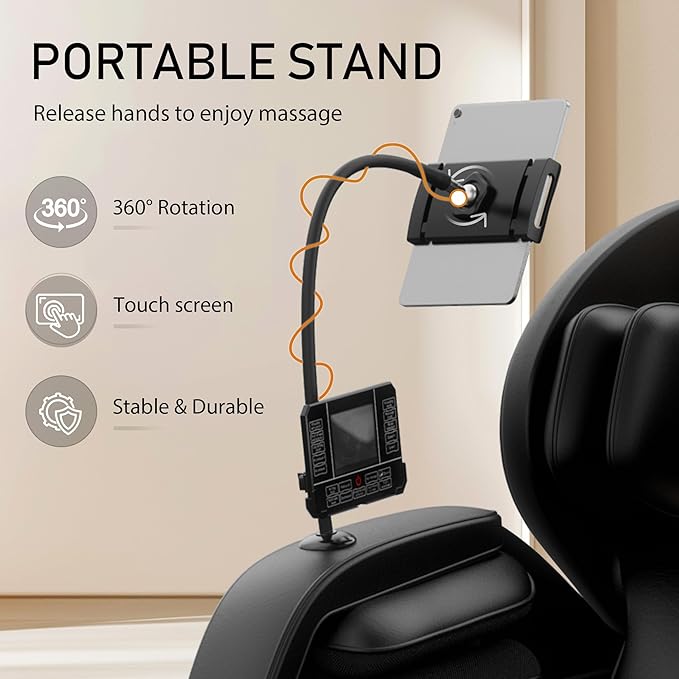 2026 Massage Chair for Full Body 4D Zero Gravity, with Body Scan & Heat Therapy, SL-Track Shiatsu Foot Rollers, Yoga Stretch, Heating Function, for Home Office Use (Model 3)