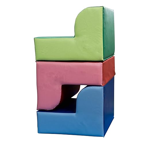 Children's Factory, CF322-385, Library Chair, Red, Classroom Furniture, Kids Reading Nook Flexible Seating, Toddler Playroom & Preschool Chairs