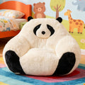 Bean Bag Chair for Kids, Small Bean Bag Couch with Filler, Ultra Soft Faux Fur Floor Sofa for Boys and Girls, Stuffed Lazy Sofa for Bedroom Dorm Reading, Beige