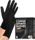Dr. Frederick's Original Copper Compression Arthritis Gloves - Doctor-Developed Hand Pain Relief for Arthritis, Carpal Tunnel & Tendonitis - All-Day Comfort, Typing & Daily Use - Full Finger, X-Large