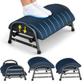 Adjustable Foot Rest for Under Desk at Work, Ergonomic Under Desk Footrest with 6 Positions, Foot Stools for Under Office Desk Chair, Leg Rest for Home, Car, Computer, Gaming Accessories