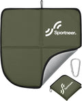 Sportneer Sitting Pad, Lightweight Waterproof Folding Seat Pad for Backpacking, 15.75'' x 15.75'' Portable Camping Seat Mat for Hiking, Picnics & Outdoor Use