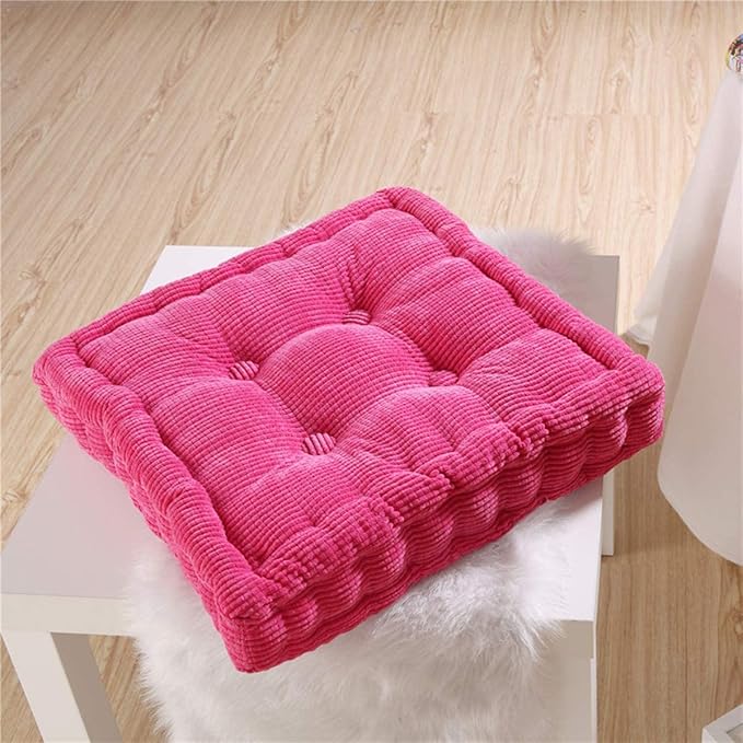 15"x15" Square Comfortable Seat Cushions Home Pillow Indoor Corduroy Chair Pads Office Soft Cushion
