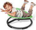 FERUERW Spinning Chair for Autistic Kids, Sensory Swivel Chair, 220LBS Weight Capacity, Sensory Toy for Children with ADHD/Autism, Training Body Coordination, 3+ Years (Light Green)