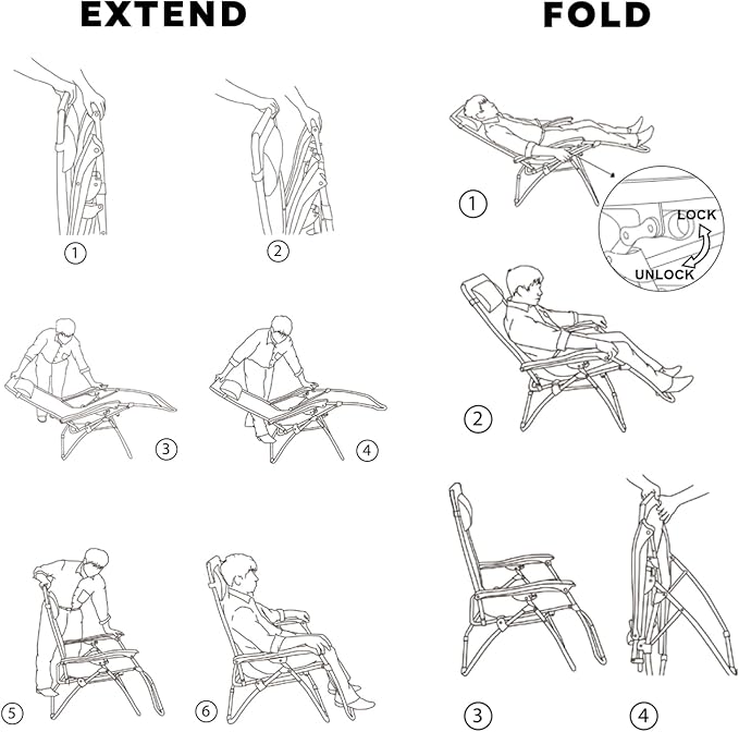 Colegence Oversized Padded Zero Gravity Lounge Chair Set of 2, Foldable Patio Anti Gravity Reclining Chairs Folding Lawn Recliner with Cup Holder for Yard, Camping, Outdoor, Support 350 LBS, Burgundy