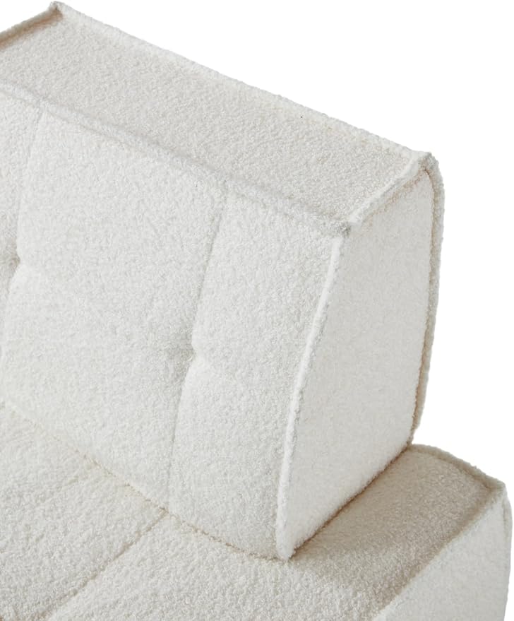 multi-functionalcorduroy sofa bed, crafted from corduroy fabric, is ideal for apartments and living rooms. sleeper sofa couch folding futon or foldable floor convertible floor studio (white, 25) | Multi-functional