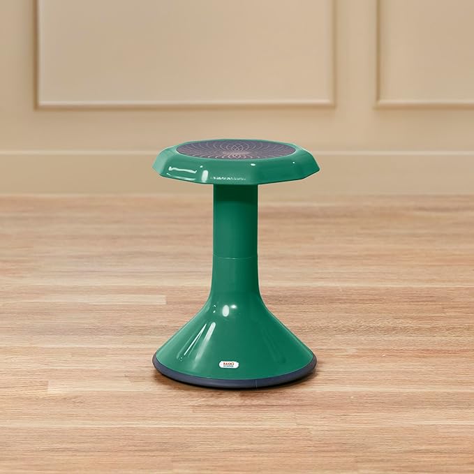 Wobble Stool, 18", Flexible Seating, Green