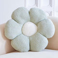 VBGYA Sage Green Flower Decorative Throw Pillows, Cute Daisy Shaped Plush Aesthetic Pillow, Soft 19.6" Floor Seat Cushion