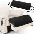 Queekay Health Large Half Moon Bolster Pillow for Legs, Knees, Lower Back and Head, Lumbar Support Pillow for Bed Sleeping Semi Roll for Ankle and Foot Comfort Washable Cover(Black)