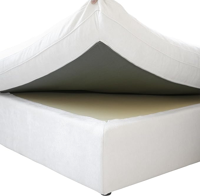 Cloud Couch Modular Sectional Sofa,156" Oversized U Shaped Couch with Ottoman,Down Filled 8 Seater Convertible Sofa Bed Living Room Set,Covers Washable&Replaceable (White)