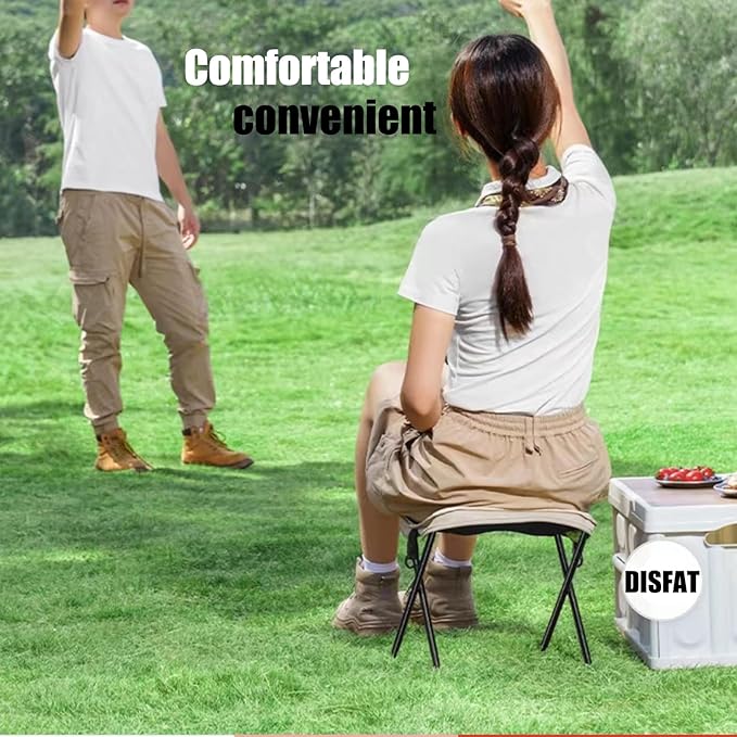 Small Portable Foldable Travel Pedal,Camping Stool Portable,13 in Ultra Light Mini Foot Rest,Compact Design for Enhanced Comfort,Not Suitable for Buyers with Heavier Body Weight.(12.6 in)