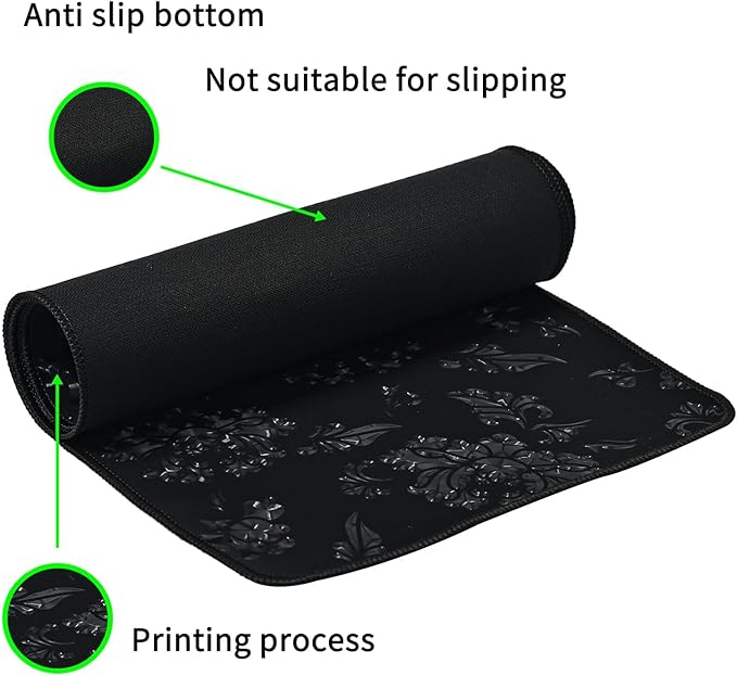 Grounding Mat, Relieve Pain, Improve Sleep, Eliminate Inflam Mation Bioelectric Balance Mattress with 15ft Grounding Cord(26.7x10 Inch)