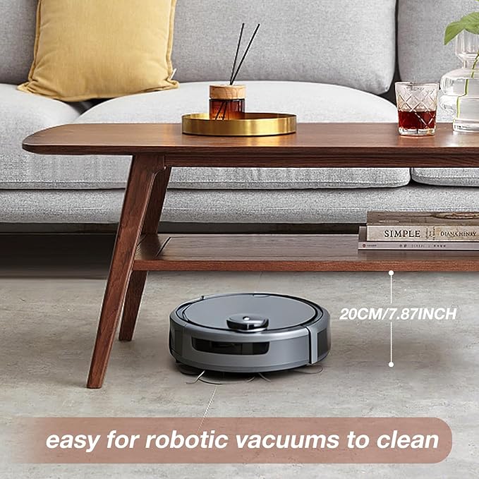 100% Solid Wood Coffee Table with Storage Shelf, 2-Tier Wooden Center Table for Living Room, Farmhouse Rustic Rectangle Table, Easy Assembly,31.49 Inch