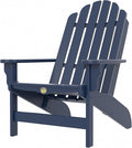 Original Pawleys Island Navy DuraWood Essentials Adirondack Chair – Eco-Friendly Recycled Material, Stainless Steel Hardware, Smooth Fit N Finish, Handcrafted in The Carolinas