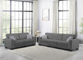 Legend Vansen Oversized Modular Sectional Sofa,5 Seat U Shaped Couch with Ottoman,Corduroy Sofa with Deep Seat,Convertible Large Sectional Couches for Living Room (Grey, 2+3)