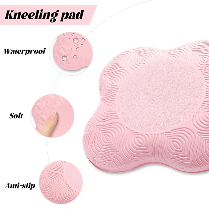 Yflingjie 2 packs Yoga Knee Pad Cushion Extra Thick for Knees Elbows Wrist Hands Head Foam Pilates Kneeling pad Yoga Knee Cushion Thick Exercise Pads for Knees Elbows Wrist Hands Head Foam Pilates Kneeling pad，Support Foam Pads for Women and Men